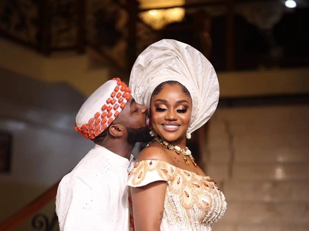 Davido ties the knot with long-time partner, Chioma, in Lagos