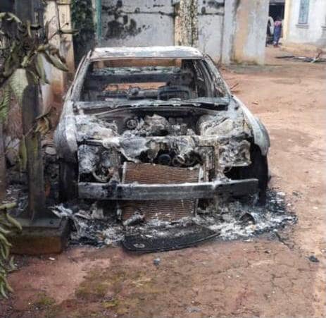 Gunmen set ablaze traditional leader’s palace – Imo State