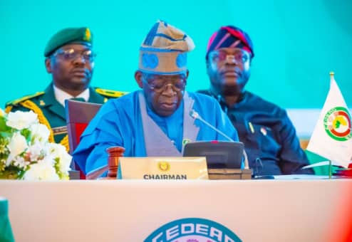 ECOWAS: Tinubu re-elected as chairman of Heads of State and Government