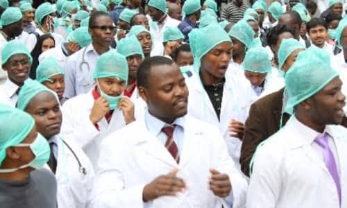 Nigerian doctors wants 200% salary increment
