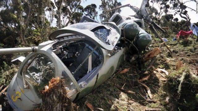 Three killed in fire fighting helicopter crash
